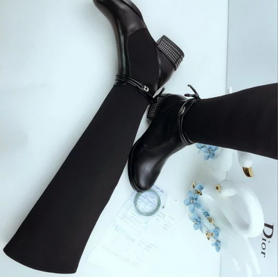 DIOR Knee-high boots Women--002